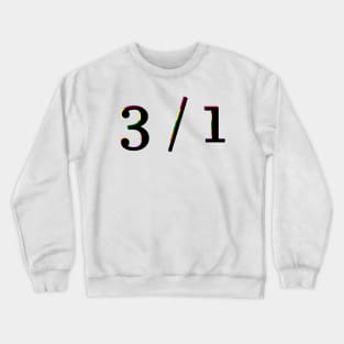 3 to 1 (1/3 sub-unit) Crewneck Sweatshirt